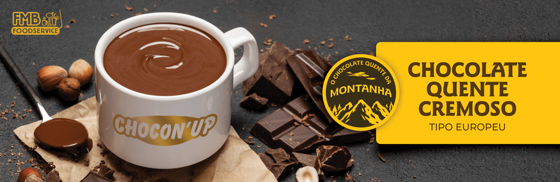 Chocolate Quente da Montanha Choconup
