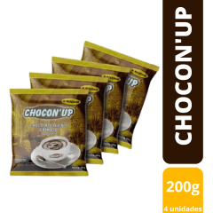 Chocon'up - Chocolate Quente Cremoso - 4 pacotes de 200g
